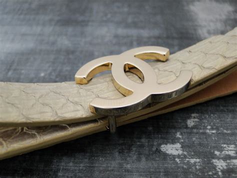 chanel belt buckle west coast|chanel snakeskin belt.